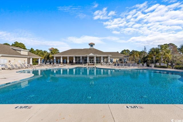 4410 Honir Dr, Myrtle Beach, SC 29579 - community pool with a patio area