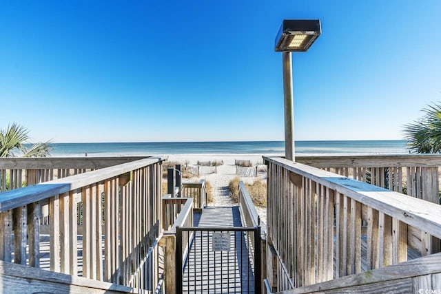 3000 N Ocean Blvd N Unit 1401, Myrtle Beach, SC 29577 - view of home's community featuring view of water and beach