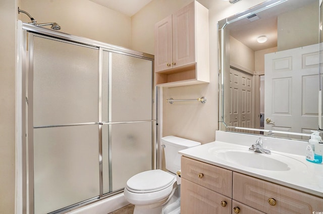 4895 Luster Leaf Cir Unit 302, Myrtle Beach, SC 29577 - full bath with a shower stall, toilet, and vanity