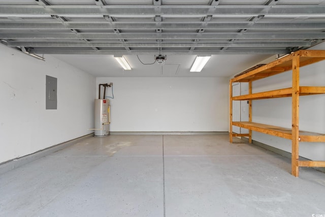 2072 Haystack Way, Myrtle Beach, SC 29579 - garage with water heater and electric panel