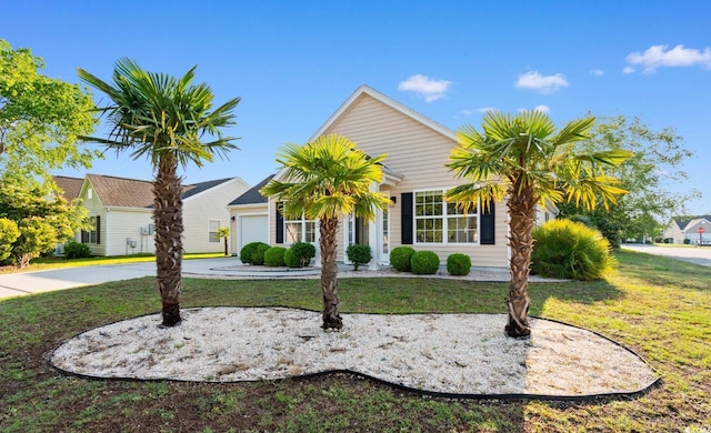 2072 Haystack Way, Myrtle Beach, SC 29579 - ranch-style home featuring a garage and a front yard