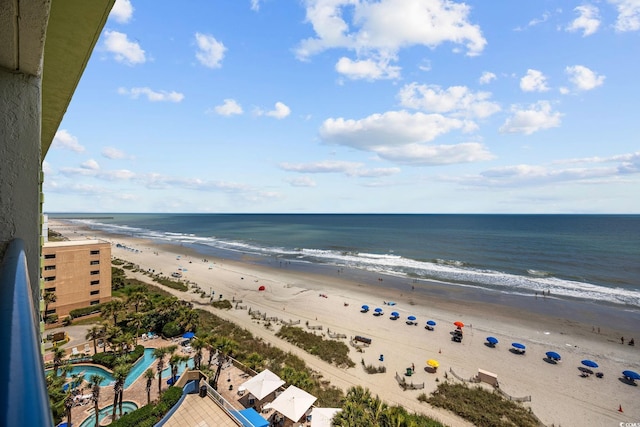 1105 S Ocean Blvd Unit 928, Myrtle Beach, SC 29577 - water view with local beach