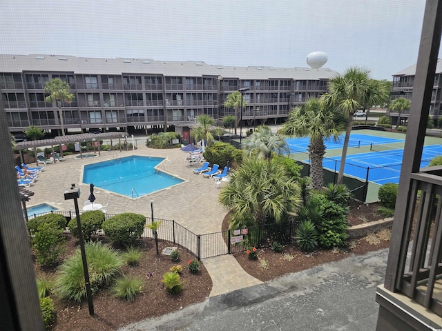 207 N 3rd Ave N Unit 247, North Myrtle Beach, SC 29582 - community pool with a patio area and a gate