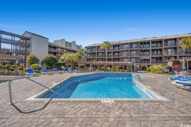 207 N 3rd Ave N Unit 247, North Myrtle Beach, SC 29582 - community pool with a patio