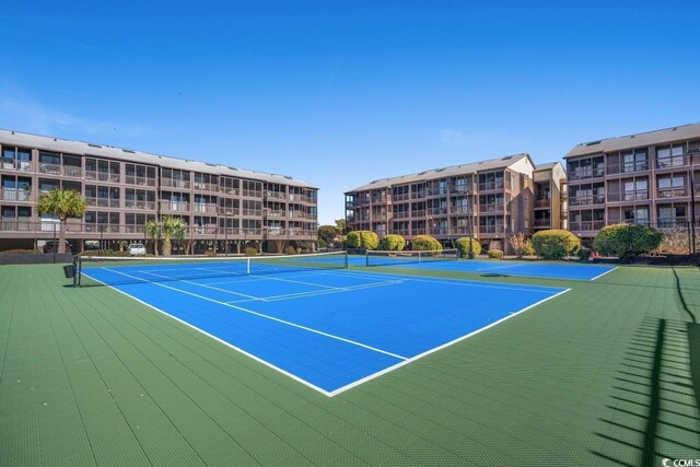 207 N 3rd Ave N Unit 247, North Myrtle Beach, SC 29582 - view of tennis court featuring community basketball court