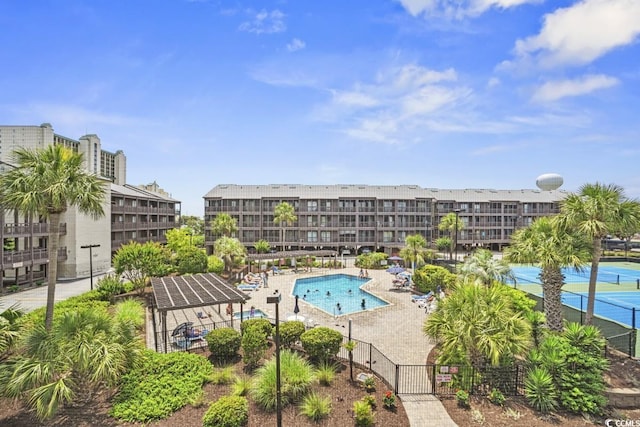 207 N 3rd Ave N Unit 247, North Myrtle Beach, SC 29582 - community pool with a patio and a gate