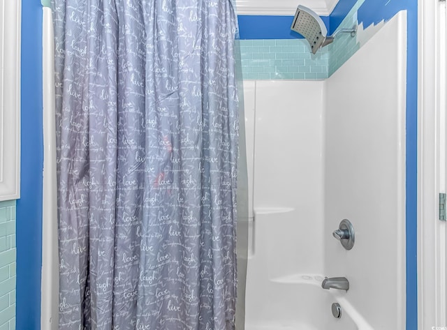 3827 El Duce Pl, Myrtle Beach, SC 29588 - full bath with shower / bathtub combination with curtain