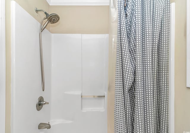 3827 El Duce Pl, Myrtle Beach, SC 29588 - bathroom view of shower / bath combination with curtain