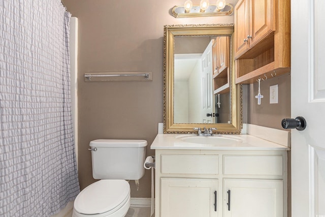 3429 Mishoe St, Loris, SC 29569 - full bathroom with vanity and a shower with shower curtain