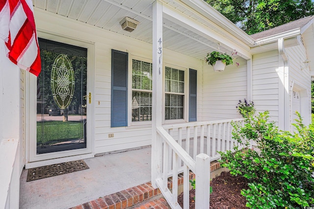 4311 Bradford Cir, Myrtle Beach, SC 29588 - property entrance featuring a porch