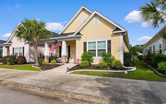 1404 Riverport Dr, Conway, SC 29526 - view of front of house with a porch