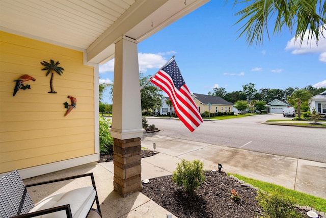 1404 Riverport Dr, Conway, SC 29526 - view of patio featuring a residential view