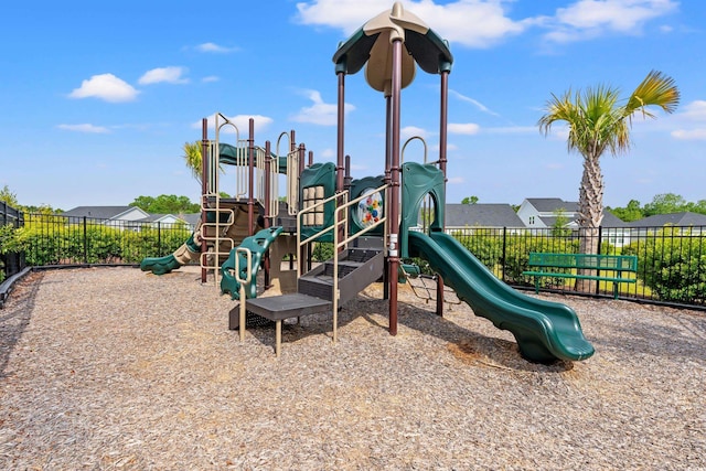 view of communal playground