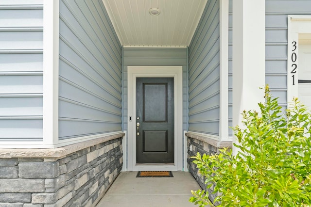 3021 Sistine St, Myrtle Beach, SC 29579 - entrance to property with stone siding