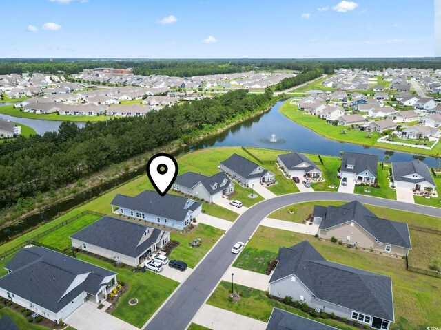 3021 Sistine St, Myrtle Beach, SC 29579 - aerial perspective of suburban area with a large body of water