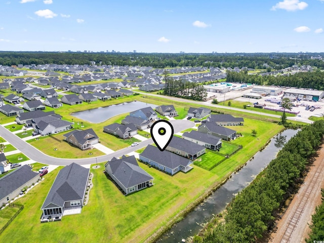 3021 Sistine St, Myrtle Beach, SC 29579 - aerial perspective of suburban area featuring a large body of water