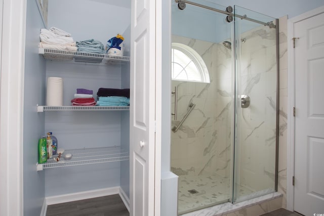 1044 Vestry Dr, Murrells Inlet, SC 29576 - full bath with a marble finish shower and a closet