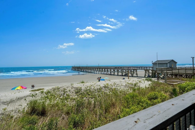 6000 N Ocean Blvd Unit 119, North Myrtle Beach, SC 29582 - water view featuring nearby beach