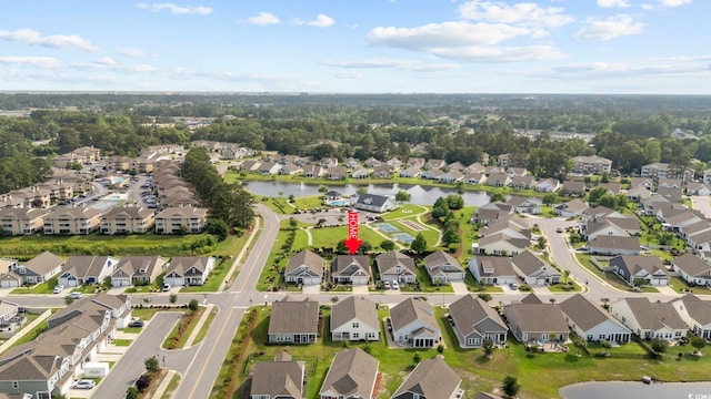 605 Ginger Lily Way, Little River, SC 29566 - aerial view of property's location featuring a nearby body of water and nearby suburban area