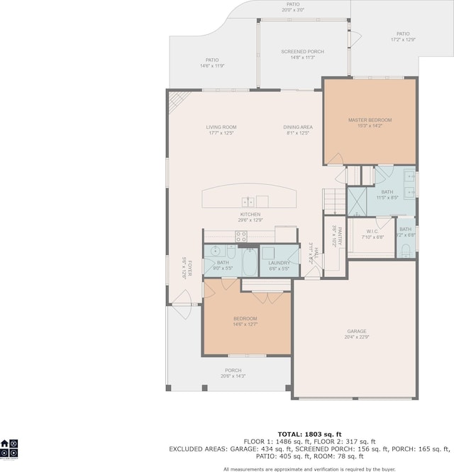605 Ginger Lily Way, Little River, SC 29566 - home floor plan