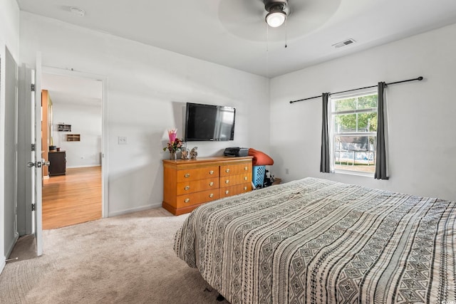 751 Dusty Pine Way, Myrtle Beach, SC 29588 - bedroom featuring carpet flooring, baseboards, and ceiling fan