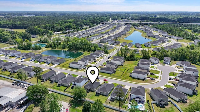 751 Dusty Pine Way, Myrtle Beach, SC 29588 - view of property location with a large body of water and nearby suburban area