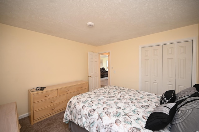 669 Tupelo Ln Unit 18D, Longs, SC 29568 - bedroom featuring dark carpet and a closet