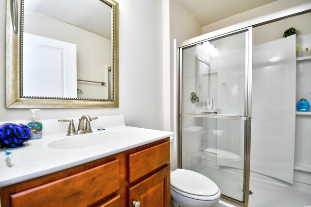 1141 Prescott Cir, Myrtle Beach, SC 29577 - full bathroom featuring vanity and a stall shower