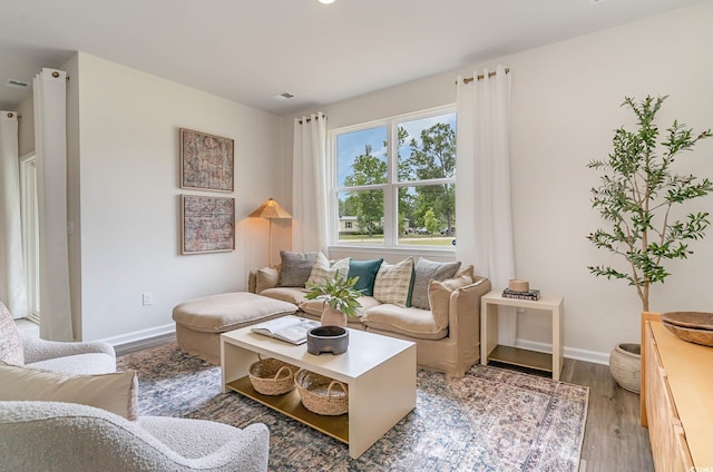 2859 Riverboat Way, Conway, SC 29526 - living room with wood finished floors and baseboards