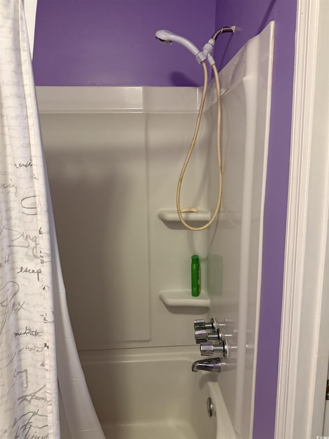 2005 Greens Blvd Unit F-205, Myrtle Beach, SC 29577 - bathroom view of shower / bath combo with shower curtain