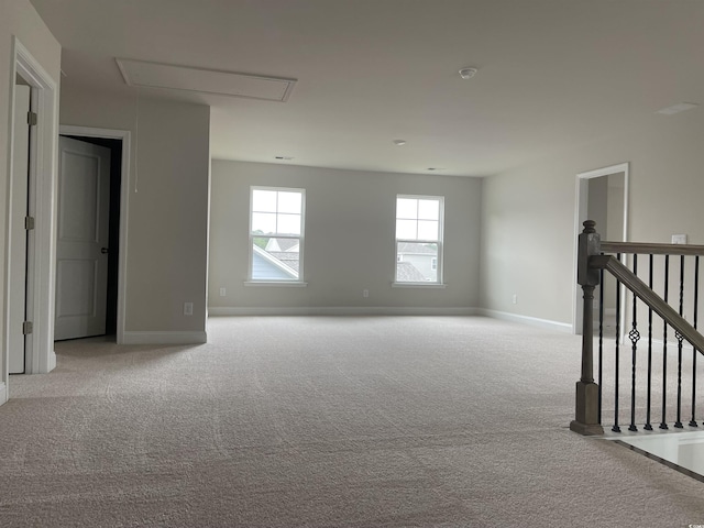 3391 Moss Bridge Ln, Myrtle Beach, SC 29579 - carpeted spare room with attic access and baseboards