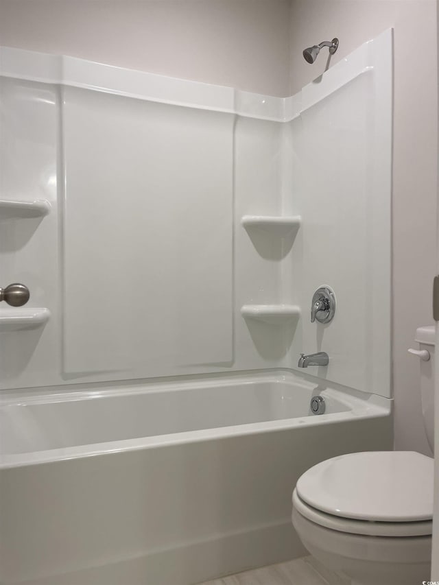 3391 Moss Bridge Ln, Myrtle Beach, SC 29579 - bathroom featuring toilet and washtub / shower combination