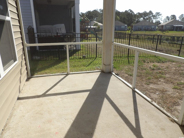 192 Mountain Ash Ln, Myrtle Beach, SC 29579 - view of patio featuring a residential view