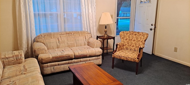 289 Whites Creek Rd, Georgetown, SC 29440 - carpeted living room featuring baseboards