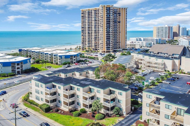 9661 Shore Dr Unit A1, Myrtle Beach, SC 29572 - drone / aerial view of a nearby body of water and apartment complex / building