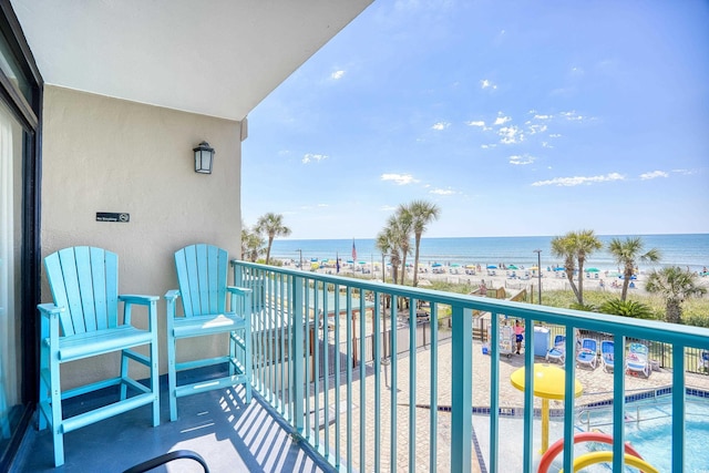 201 74th Ave N Unit 2241, Myrtle Beach, SC 29572 - balcony with a water view