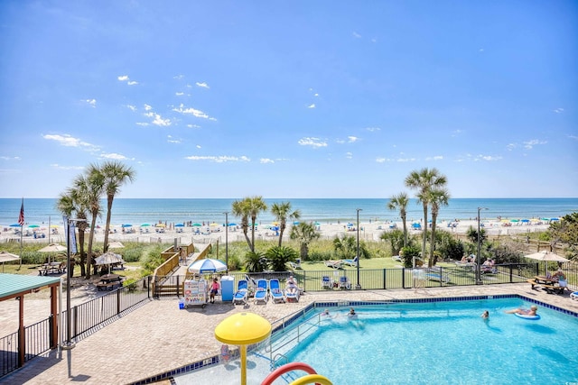 201 74th Ave N Unit 2241, Myrtle Beach, SC 29572 - community pool with view of water and beach