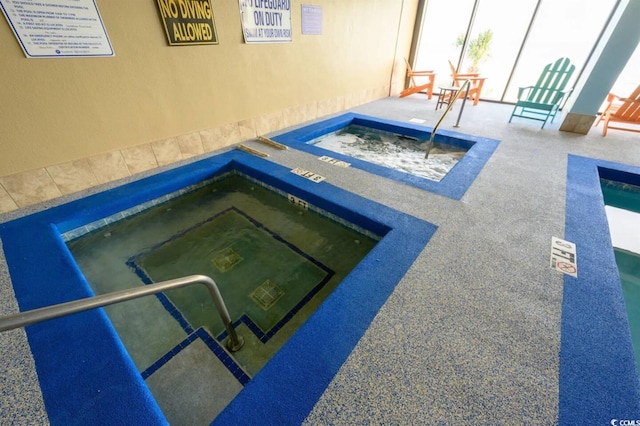 201 74th Ave N Unit 2241, Myrtle Beach, SC 29572 - indoor pool with an in-ground hot tub