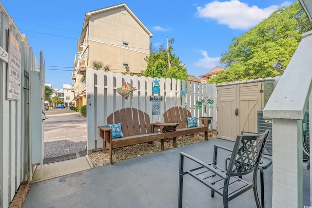 7403 N Ocean Blvd Unit C, Myrtle Beach, SC 29572 - view of patio / terrace