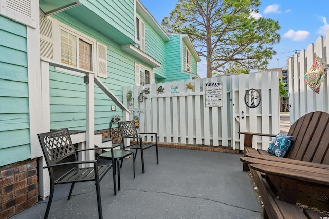 7403 N Ocean Blvd Unit C, Myrtle Beach, SC 29572 - view of patio