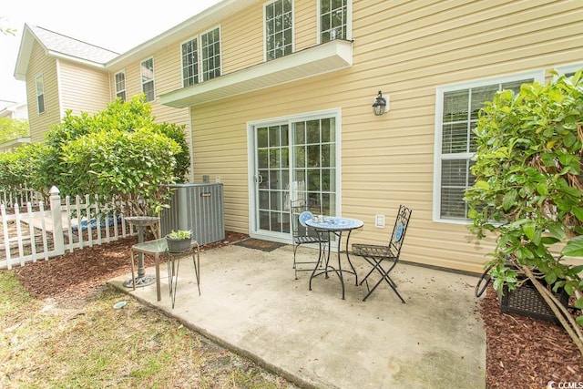 1028 Fairway Ln Unit 71, Conway, SC 29526 - view of patio featuring central AC unit