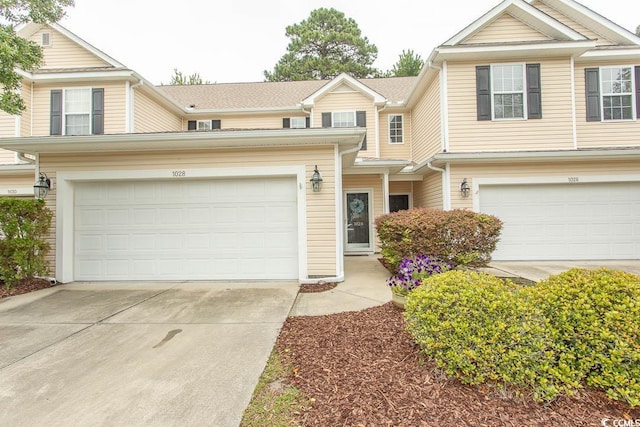 1028 Fairway Ln Unit 71, Conway, SC 29526 - view of front of property featuring driveway and a garage