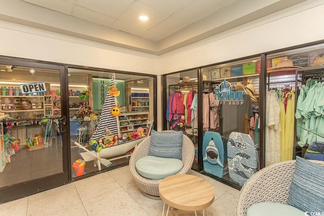 2401 S Ocean Blvd S Unit 1064, Myrtle Beach, SC 29577 - spacious closet featuring tile patterned floors