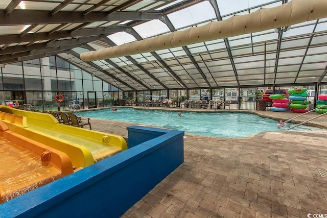 2401 S Ocean Blvd S Unit 1064, Myrtle Beach, SC 29577 - view of indoor community pool