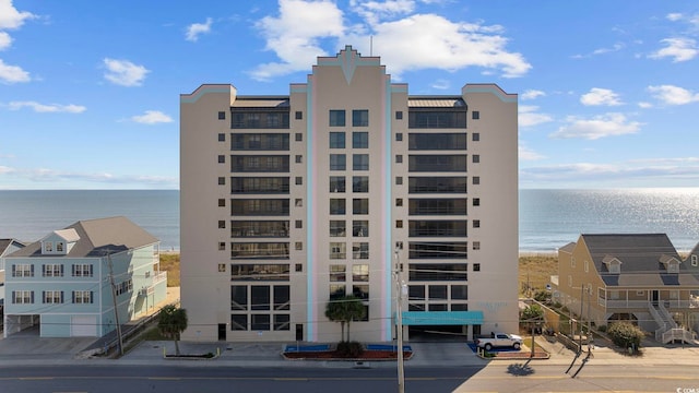4000 N Ocean Blvd Unit 1002, North Myrtle Beach, SC 29582 - view of building exterior featuring a water view