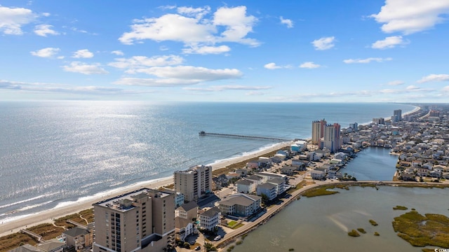4000 N Ocean Blvd Unit 1002, North Myrtle Beach, SC 29582 - view of urban area with waterfront with a beach