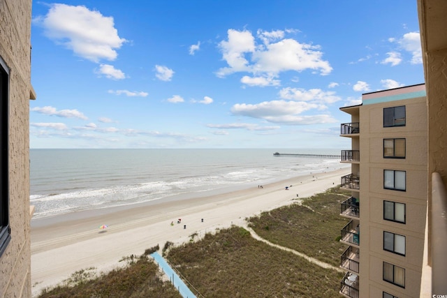 4000 N Ocean Blvd Unit 1002, North Myrtle Beach, SC 29582 - water view featuring local beach
