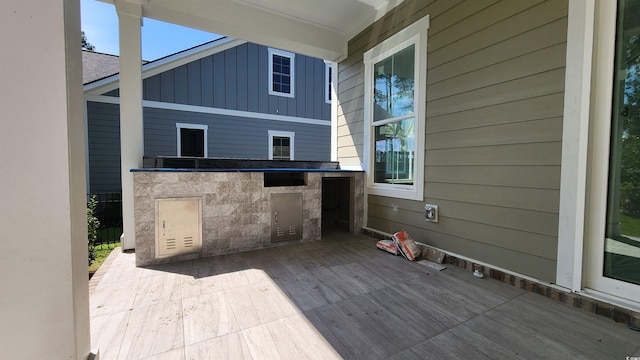 1424 Hydrangea Dr, Myrtle Beach, SC 29579 - view of patio / terrace featuring area for grilling