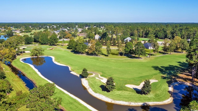 8715 Baton Rouge Ave NW, Calabash, NC 28467 - bird's eye view of a local golf course and a nearby body of water
