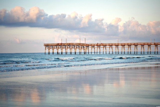 8715 Baton Rouge Ave NW, Calabash, NC 28467 - water view with a pier